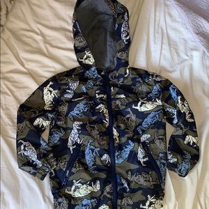 Boys Dinosaur Rain Jacket